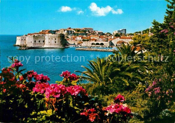 Dubrovnik Ragusa Hafenpartie