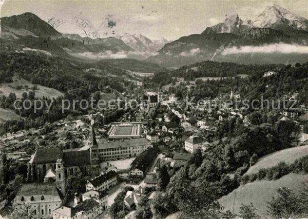 Berchtesgaden mit Watzmann Steinernem Meer und Jenner