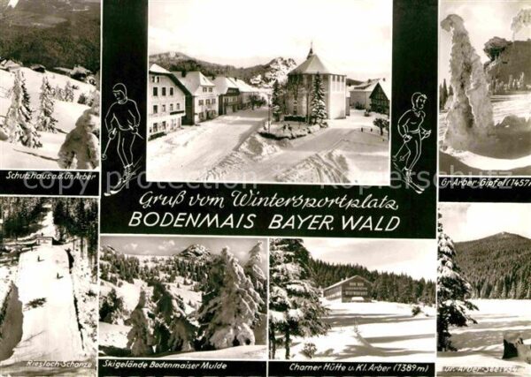 Bodenmais Grosser Arber Schutzhaus Gipfel Chamer-