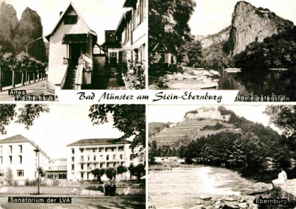 Bad Muenster Stein Ebernburg Altes-Fischhaus Rheingrafenstein Ebernb