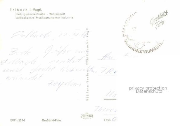 Erlbach Vogtland Musikinstrumenten-Industrie – Bild 2
