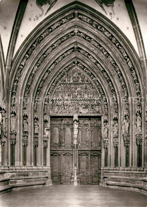 Freiburg Breisgau Münster Hauptportal