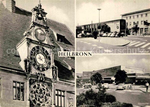 Heilbronn Neckar Bahnhof Festhalle
