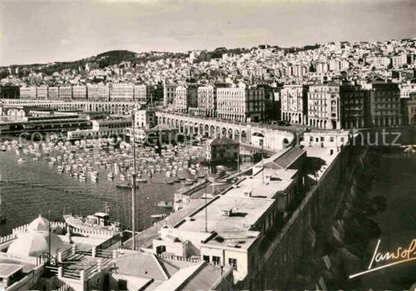 Alger Algerien Hafenpartie