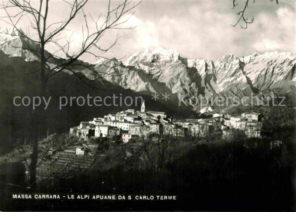 Massa Marittima Carrara Le Alpi Apuane da S Carlo Terme