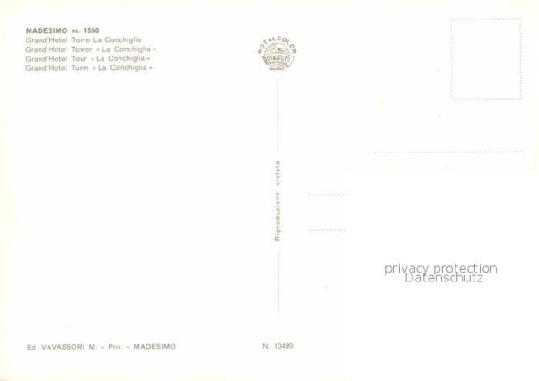 Madesimo Grand-Hotel Torre La Conchiglia – Bild 2