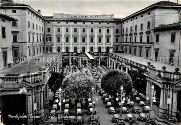 Montecatini Terme Coffee-House Gambrinus Grand-Hotel-Plaz