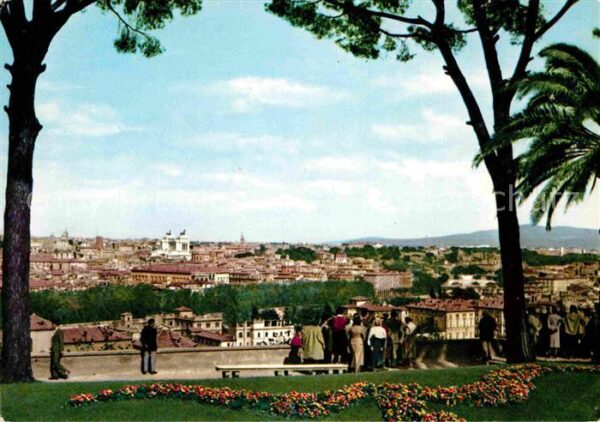 Roma Rom Veduta panoramica del Gianicolo