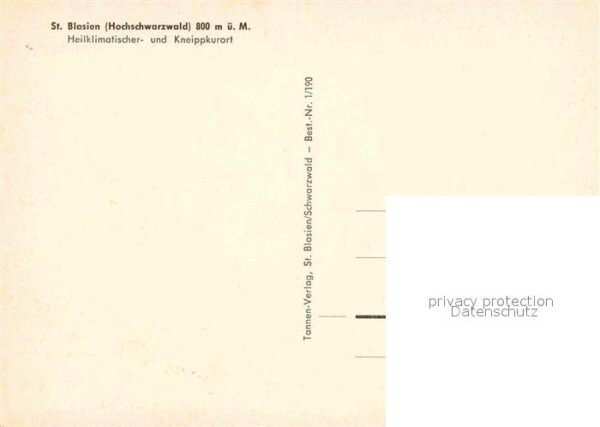St Blasien Sanatorium – Bild 2