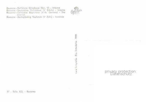 Ravenna Italia Battistero Ortodossao – Bild 2