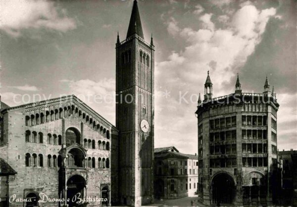 Parma Emilia-Romagna Duomo e Battistero