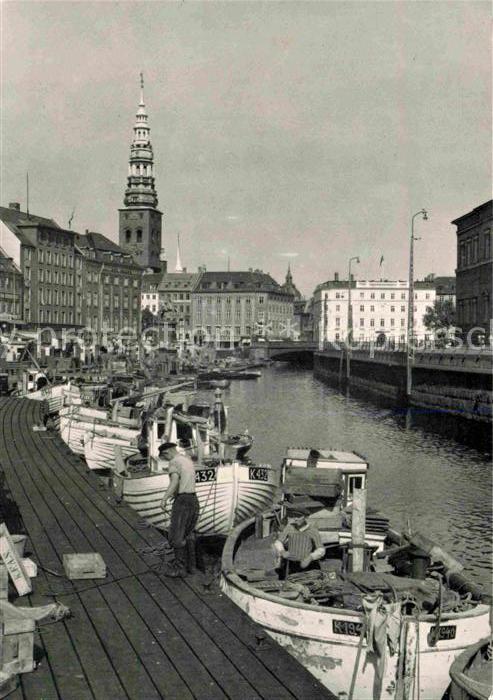 Kopenhagen Gammel Strand Fischerboote
