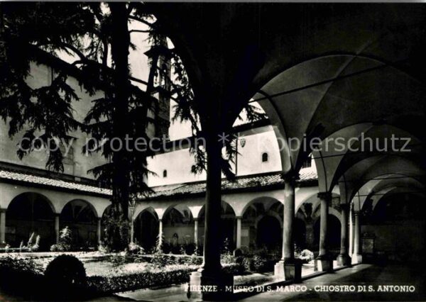 Firenze Florenz Museo di S. Marco Chiostro di S. Antoni