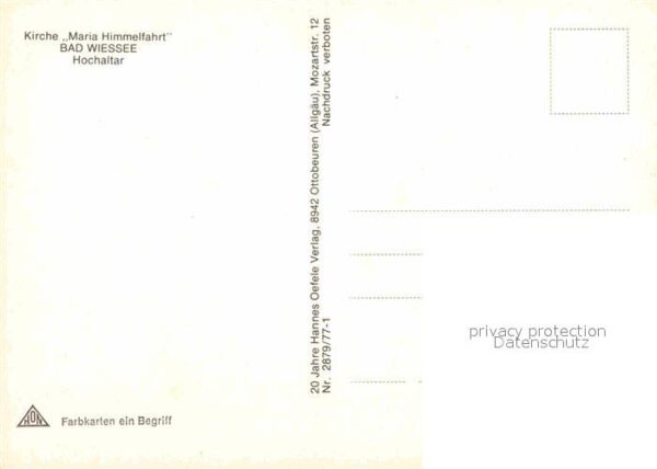 Bad Wiessee Kirche Maria-Himmelfahrt – Bild 2