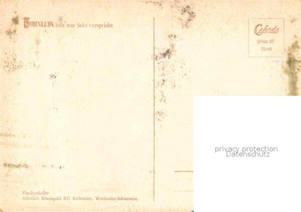 Schierstein Flaschenkeller Söhnlein Rheingold – Bild 2