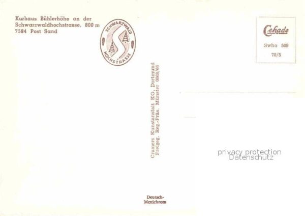Buehl Baden Fliegeraufnahme Kurhaus Bühlerhöhe – Bild 2