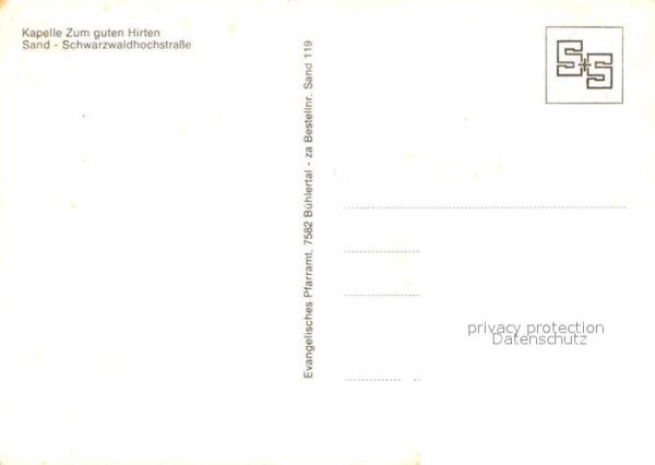 Sand Buehl Kapelle zum guten Hirten – Bild 2