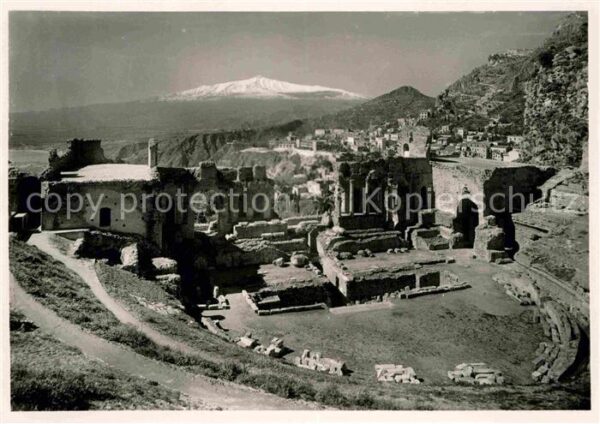 Taormina Sizilien Teatro Greco-Romano