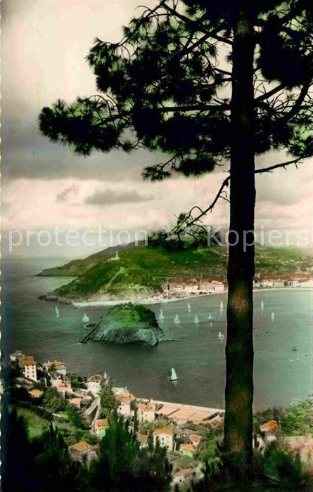 San Sebastian  Pais Vasco ES Isla de Santa Clara y Monte Urguil