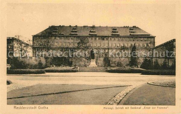 Gotha Thueringen Residenzstadt Herzogliches Schloss mit