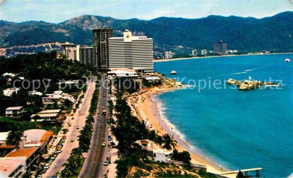 Acapulco Panoramica Costera M Aleman y Playa La