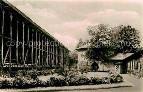 Bad Orb Gradierwerk mit Trinkhalle und Wandelha
