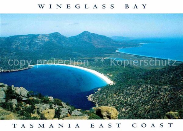Wineglass Bay and the Freycinet Peninsula