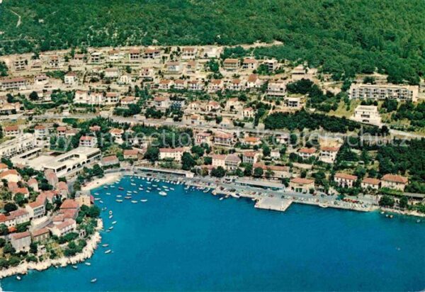 Rabac Kroatien Fliegeraufnahme