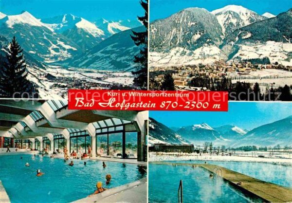Bad Hofgastein Winterpanorama Hohe Tauern Hallenbad Wi