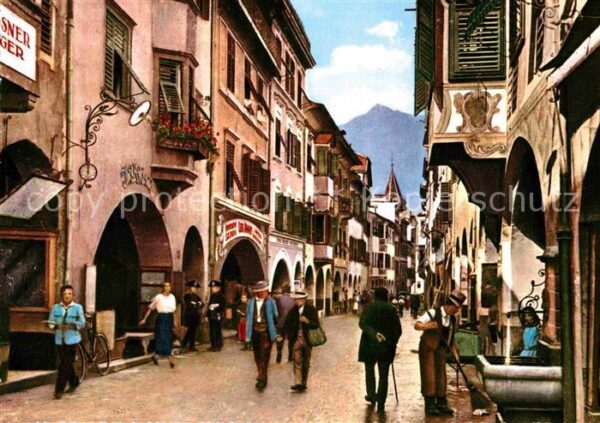 Merano Meran Portici Laubengasse