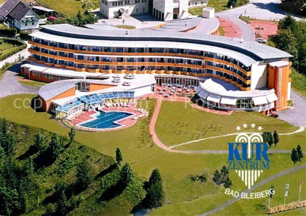 Bad Bleiberg Kurzentrum Fliegeraufnahme