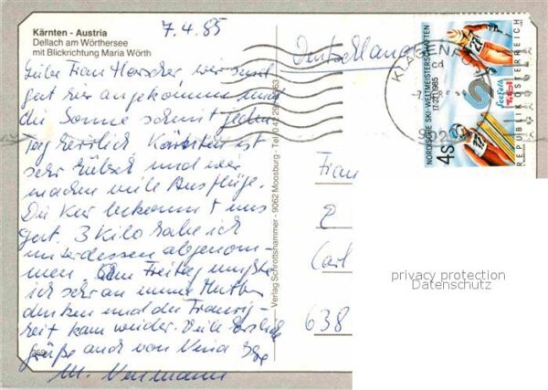 Dellach Woerthersee mit Blick nach Maria Wörth Fliegeraufna – Bild 2