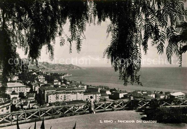 Sanremo Panorama dai giardini