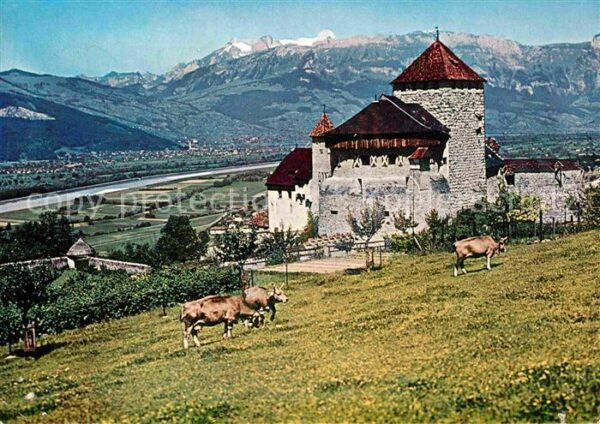 Vaduz Schloss Residenz Fürst von Liechtenstei
