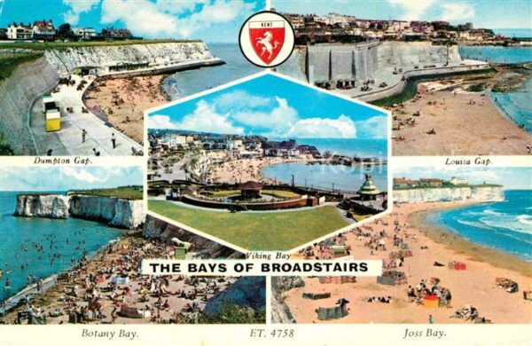 Broadstairs Dumpton Gap. Louisa Gap. Viking Bay Bot