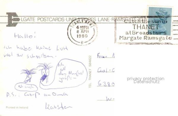 Broadstairs Dumpton Gap. Louisa Gap. Viking Bay Bot – Bild 2