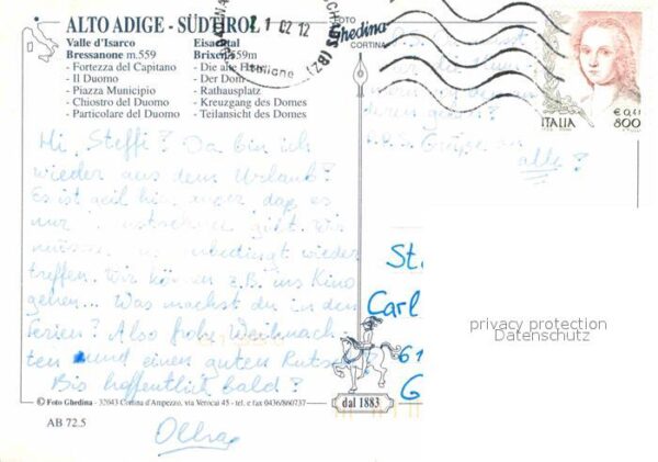 Brixen Suedtirol Alte Feste Dom Rathausplatz Kreuzgang D – Bild 2