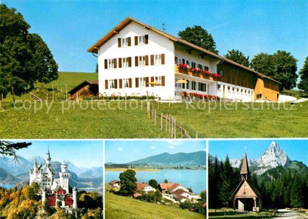 Dietringen Forggensee Allgäuer Bauernhof Schloss Neuschwanste