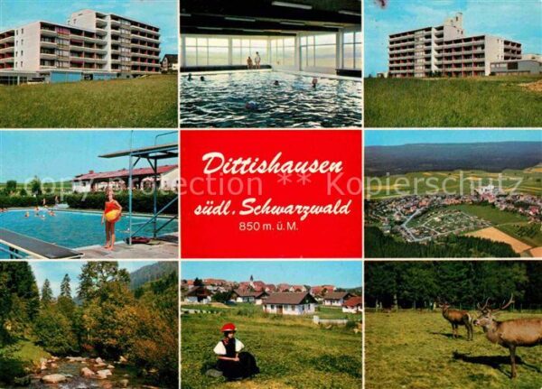 Dittishausen Höhenluftkurort Schwarzwald Freibad Wal
