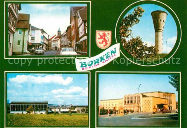 Borken Hessen Teilansichten Wasserturm