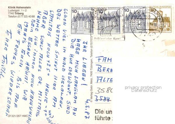 Triberg Schwarzwald Klinik Hohenstein – Bild 2