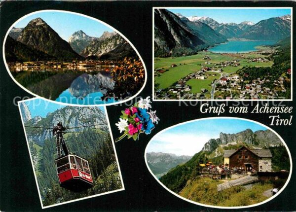 Maurach Achensee Pertisau Rofanseilbahn Erfurterhütte Be