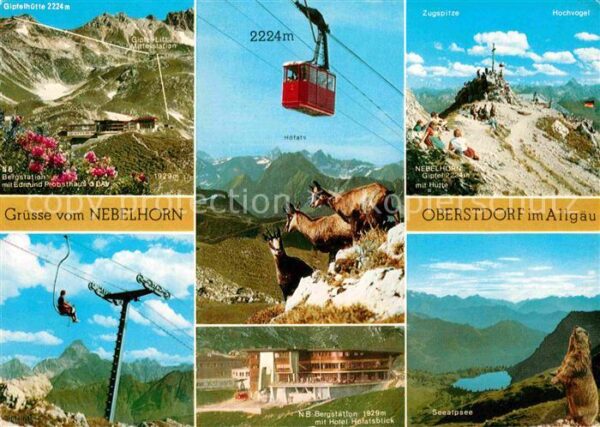 Oberstdorf Bergstation Edmund Probst Haus Nebelhor