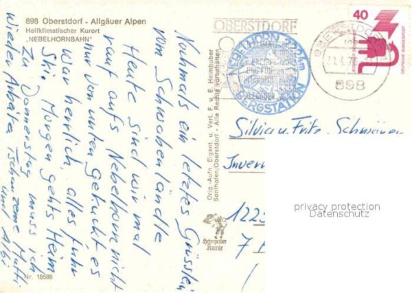 Oberstdorf Bergstation Edmund Probst Haus Nebelhor – Bild 2