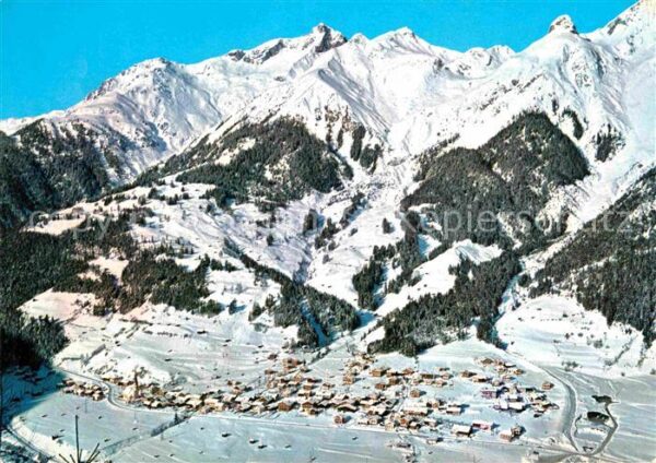 Pettneu Arlberg Winterpanorama Wintersportplatz Alpen