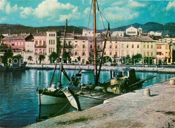 Crikvenica Kroatien Hafen Fischkutter