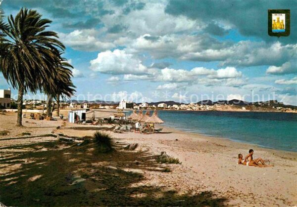 Ibiza Islas Baleares Playa de las Palmeras