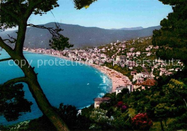 ALASSIO Savona Liguria IT Panorama da levante Riviera dei Fiori