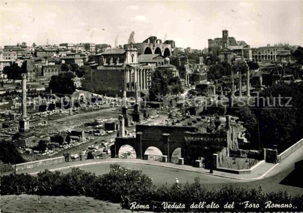 Roma Rom Veduta dall alto del Foro Romano Römisc