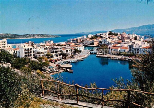 Agios Nicolaos Panorama Hafen